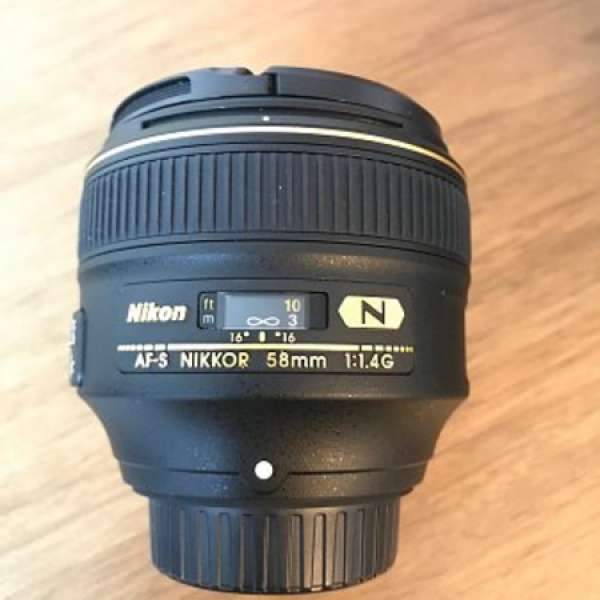 Nikon 58mm 1.4G 行貨