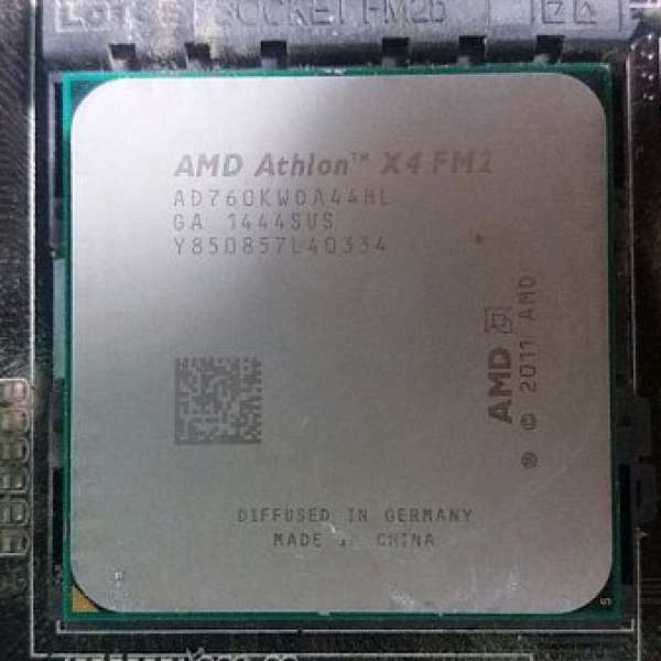 Amd athlon x4 760k with BioSTAR A58ML