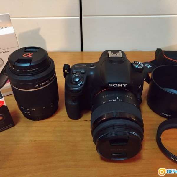 Sony A58 雙鏡套裝 (Sony DT 18-55 Sam II 及 Sony DT 55-200 Sam)