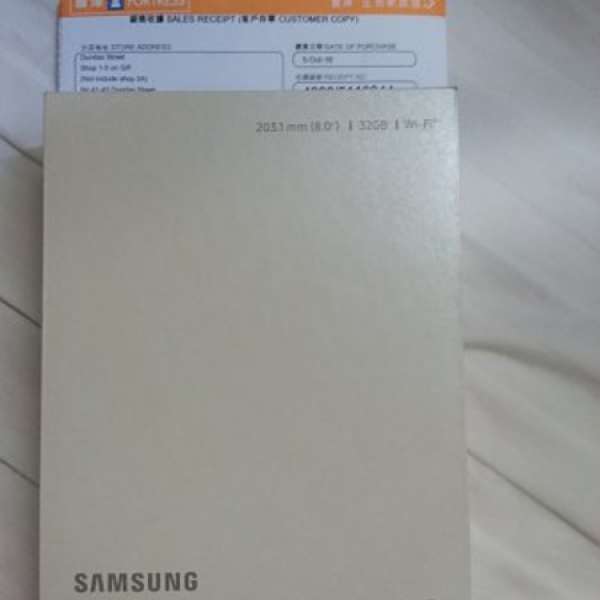 95%新 白色samsung galaxy tab s2 8吋白色 wifi