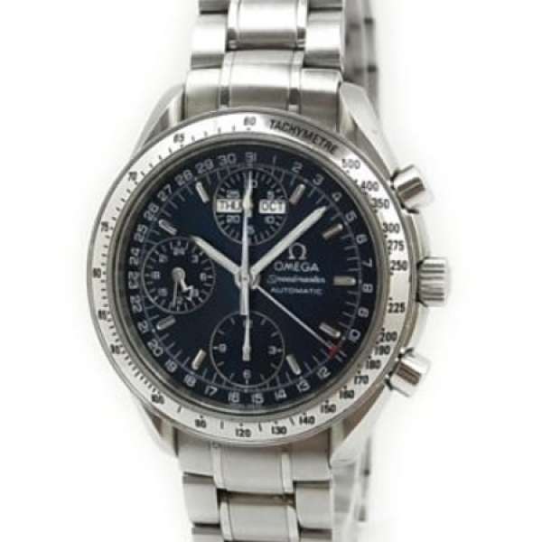 OMEGA Speedmaster Chronograph Watch 3523.80 Cal.1151歐米茄藍面速霸計時錶