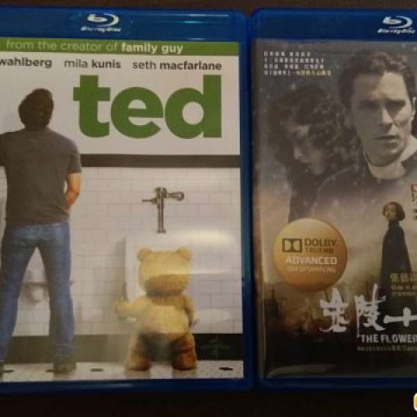 金陵十三釵  +   Ted 賤熊3  藍光Blu-ray (香港正版)