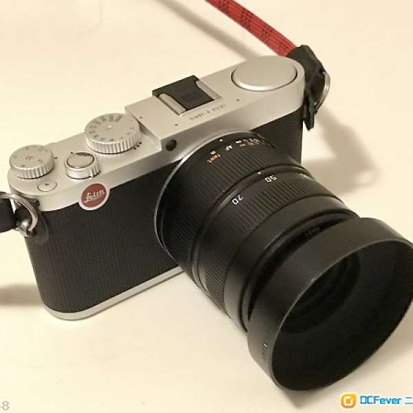 少有 Leica X Vario 銀黑色+原裝遮光罩