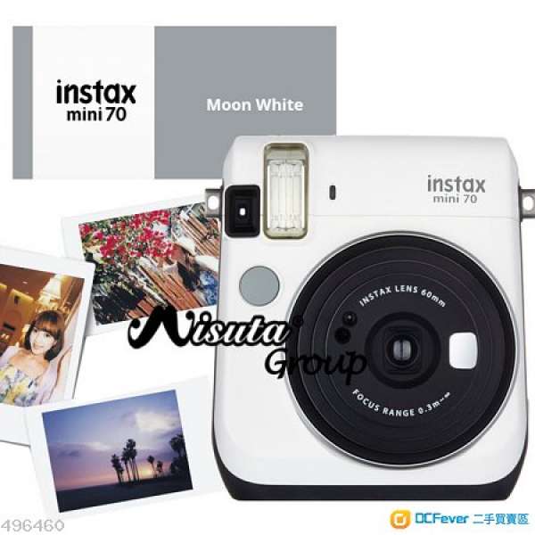 Fujifilm instax mini 70 白色 instant camera