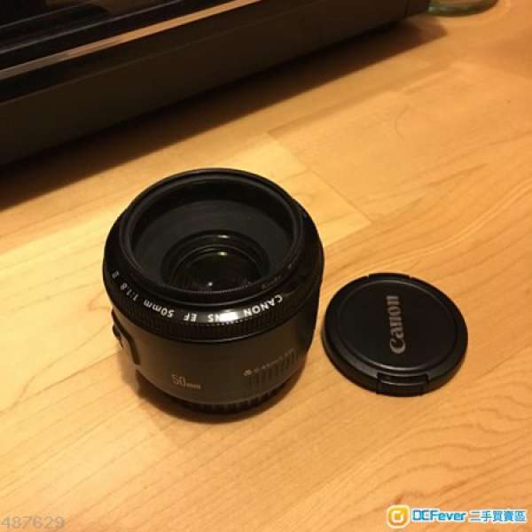 Canon EFLens 50mm 1.8 II 連 MCUV filter