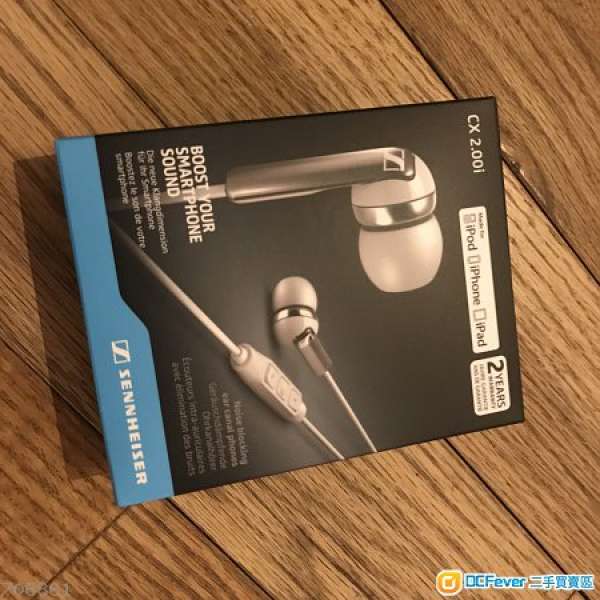 全新未拆 Sennheiser CX 2.00i 入耳式耳筒