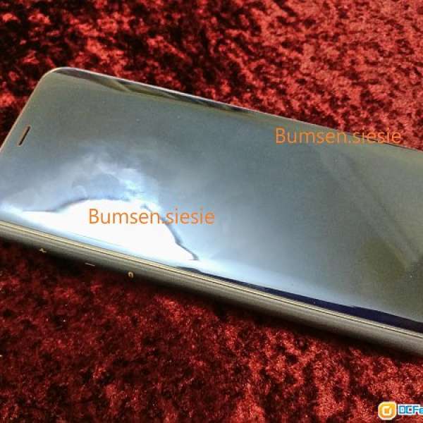 約95%新 原裝藍色Samsung S8+ plus clear view standing cover (150元 週5/6 金鐘站...