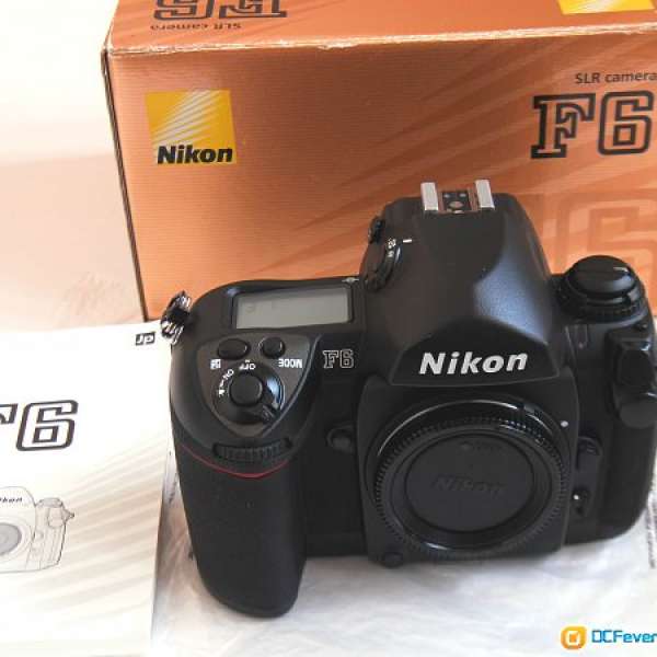 Nikon F6 body 旗艦名機 full packing 95% NEW
