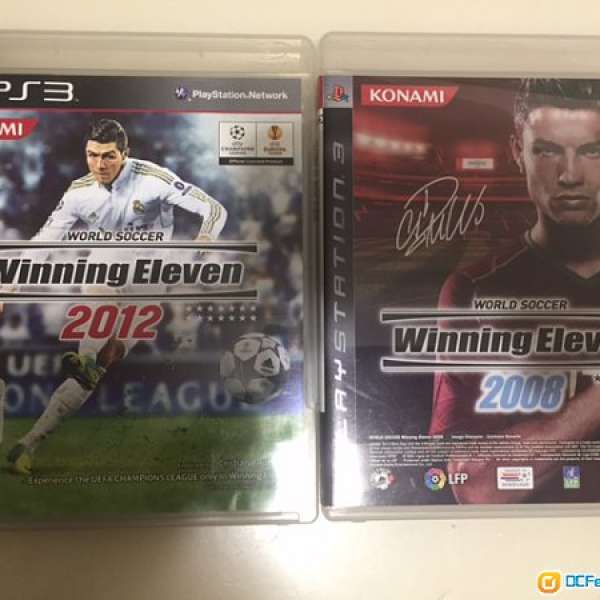 PS3 Game Winning Eleven 2008 & 2012