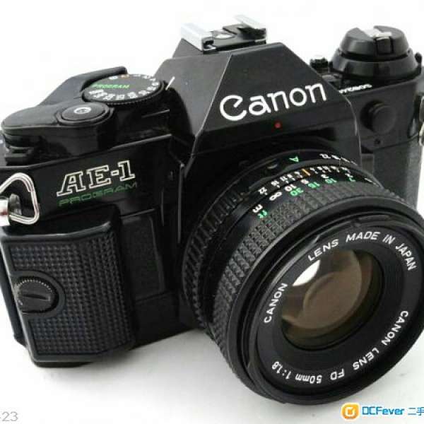 Canon AE-1 PROGRAM 連 CANON 50mm 1:1.8