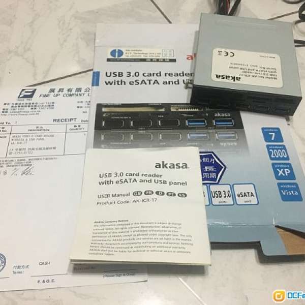 ［件件 $50，只求清貨］Asaka 內置 USB3.0 Port 及 Card Reader 舊機直接升級選擇