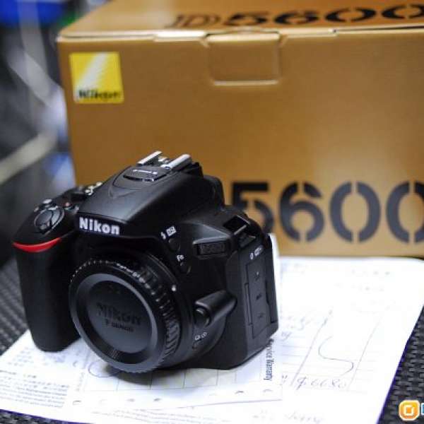 有保 99%New Nikon D5600 S.C.1800