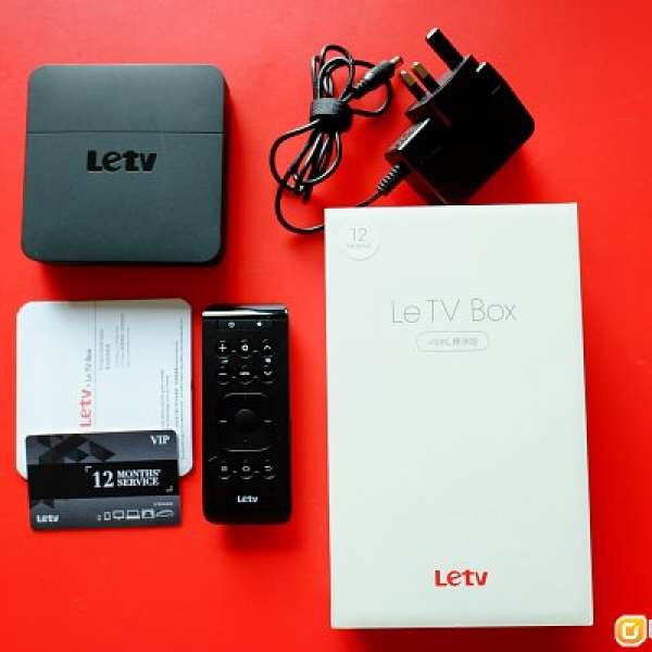 【95% 新】LeTV Box 樂視 (4K標準版)