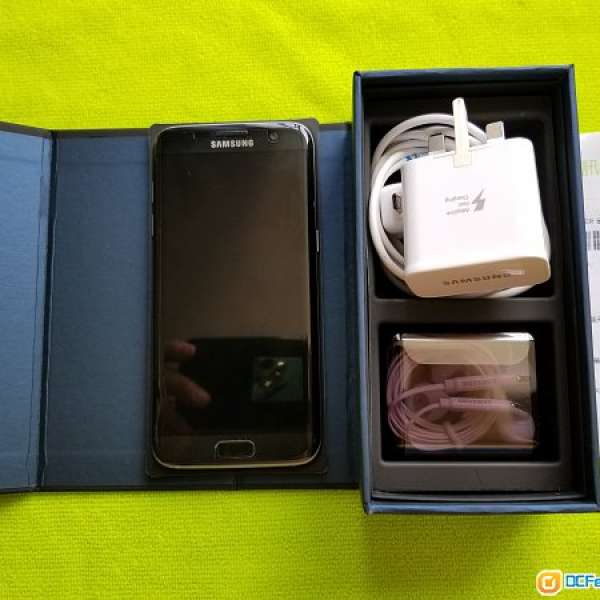 99% 新 Samsung Galaxy S7 Edge G9350 行货黑色 32GB 雙卡 (衛信單)