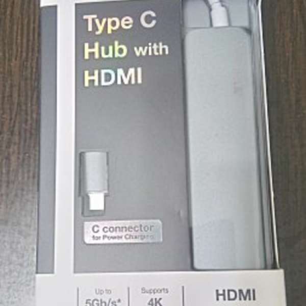全新未開封Verbatim Type C Hub with HDMI