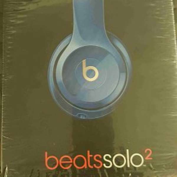 Beats Solo 2 藍色( 不是wireless)