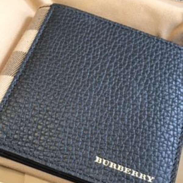Burberry 男裝銀包 全新 有單 有盒 英國機場買入 朋友送贈