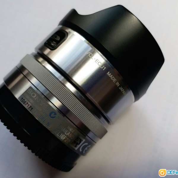 極新Sony SEL 16mm f2.8及VCL-ECU1超廣角轉接 (99% new )及18-55mm光學防震鏡頭