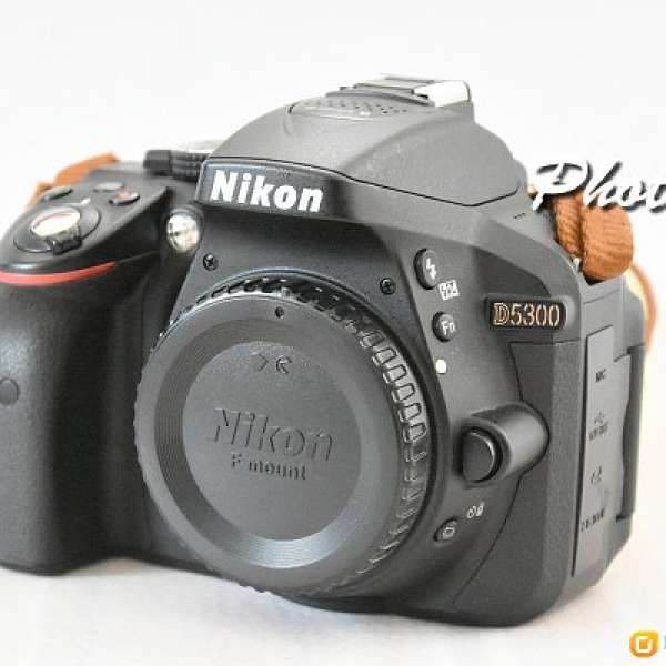 Nikon D5300 DSLR Body (APSC, DX F Mount)