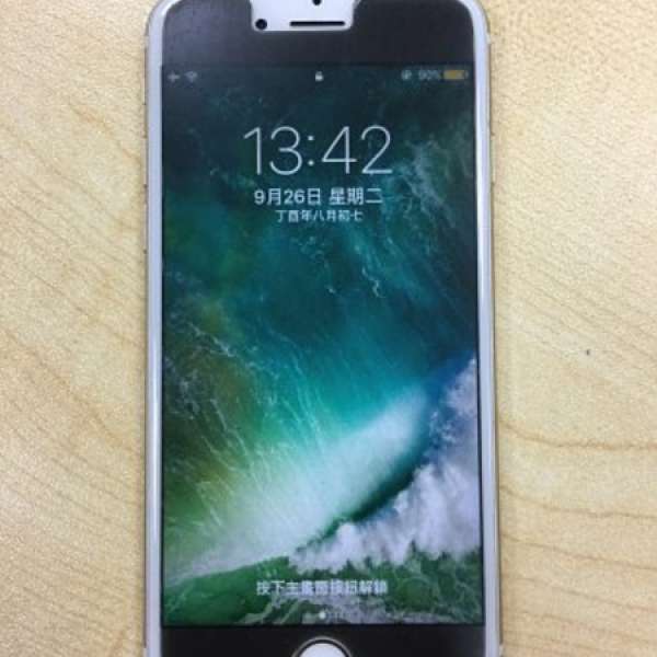 iPhone 6 128G 土豪金 85%新