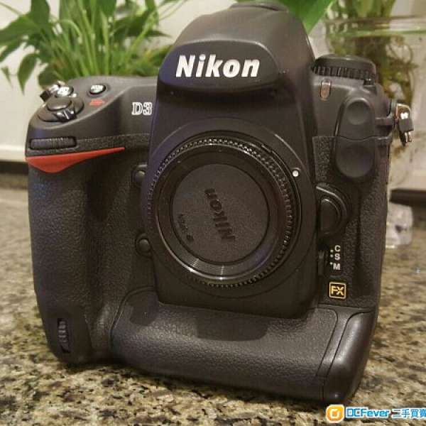 Nikon D3 淨機身 - 98%新，行貨（歡迎交換其他相機，鏡頭）