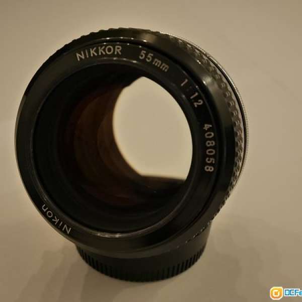 Nikon Nikkor 55 mm f 1.2 AI-S MF lens