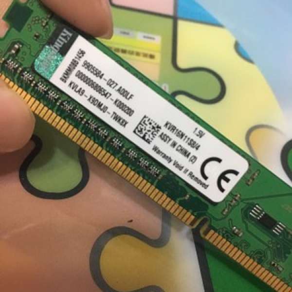 Kingston DDR3 1600MHz 4GB RAM KVR16N11S8/4G