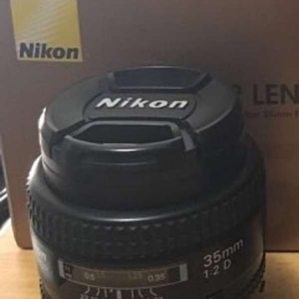 Nikon AF Nikkor 35mm f/2D 連 Hakuba UV Filter 52mm  x 1枚