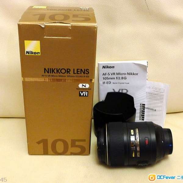 Nikon AF-S VR Micro 105mm f/2.8 G IF ED Lens