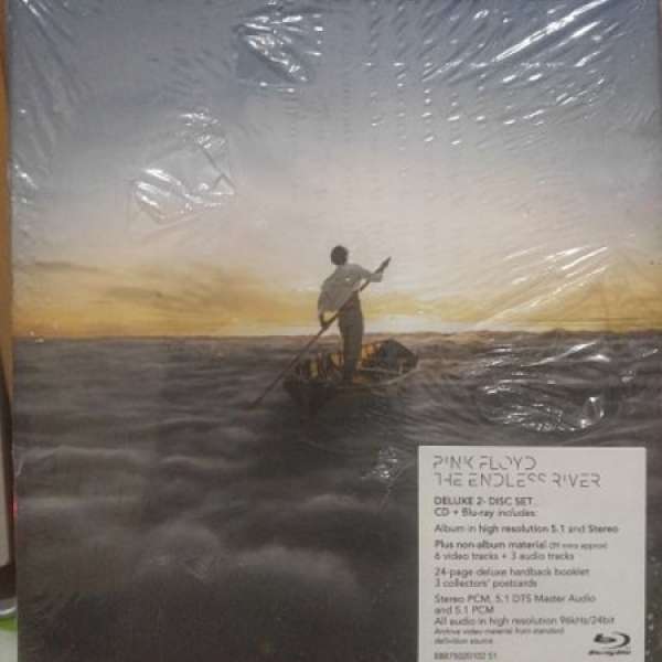 全新未拆 Pink Floyd《The Endless River》(Deluxe CD + Blu-ray Edition) 美版