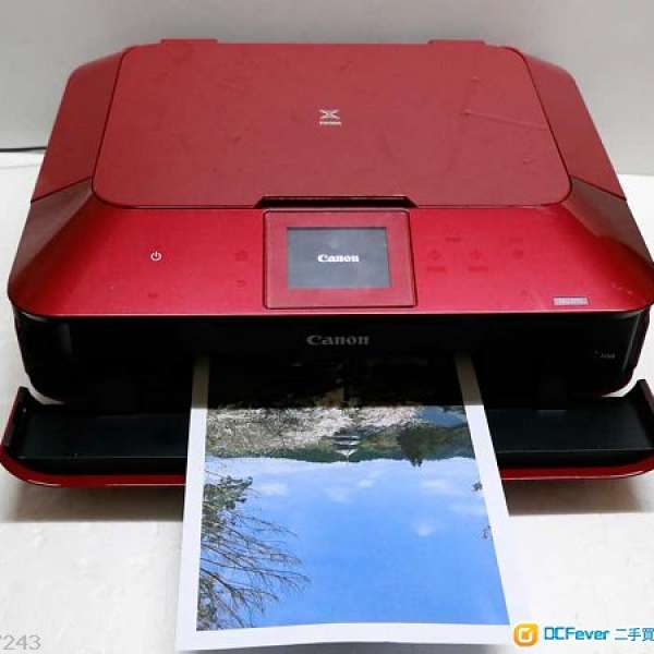 適合迷你公司6色墨盒出稿高級印相canon MG 7170 Scan printer <經App直接印相>WIFI