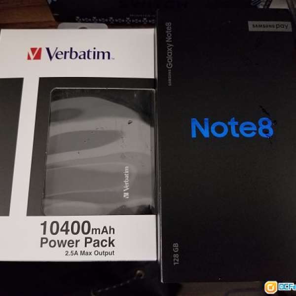100%新 Samsung Galaxy Note 8 6G Ram 128G Rom (黑色) 購自中移動