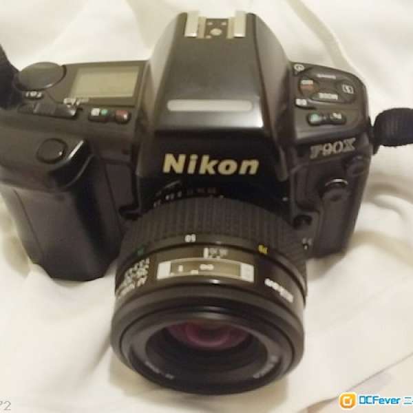 Nikon F90x 連 MF-26多功能日期機背 及 Nikon af 35-70mm