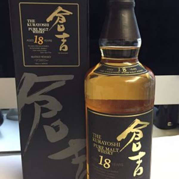 Kurayoshi 倉吉 18年 純麥芽威士忌 Whisky 700ML