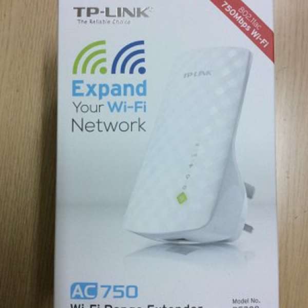 99%新TP-LINK AC750 Dual Band Wi-Fi Range Extender RE200