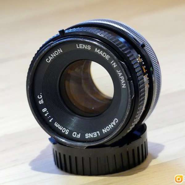 Canon FD 50mm 1.8 S.C.