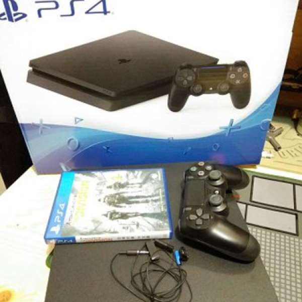 PS4 Slim 500G 黑色 9成9新 跟 Division 全境封鎖