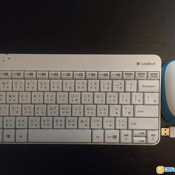 Logitech 無線鍵盤滑鼠組合 99%new