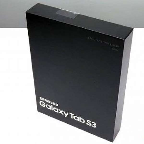 【全新未開封】Samsung Galaxy Tab S3 ( SM-T820 )，9.7" Mon，32GB，WiFi版