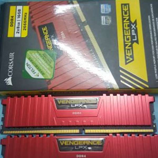 Corsair VengeanceLPX DDR42666MHz16Gb(2*8)9成9新