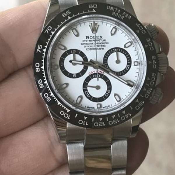 mint Rolex Daytona 116500LN white panda dial rare