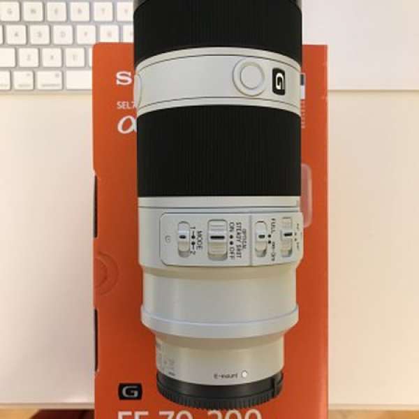 99% New Sony FE 70-200mm F4 G OSS 行貨 2018年8月3日買入