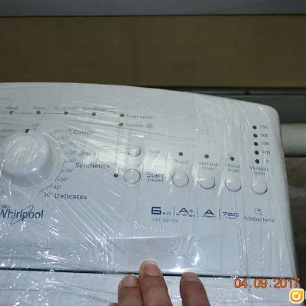 惠而浦洗衣機AWE6075