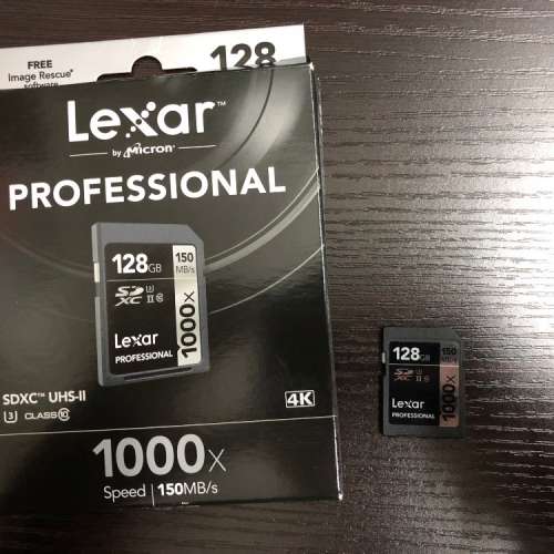 Lexar 128 GB 1000x SDXC