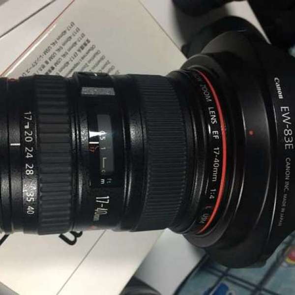 Canon 17-40mm f/4L usm