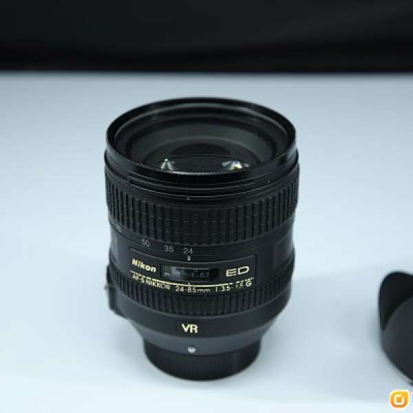 90% 新Nikon AF-S Nikkor 24-85mm f/3.5-4.5G ED VR