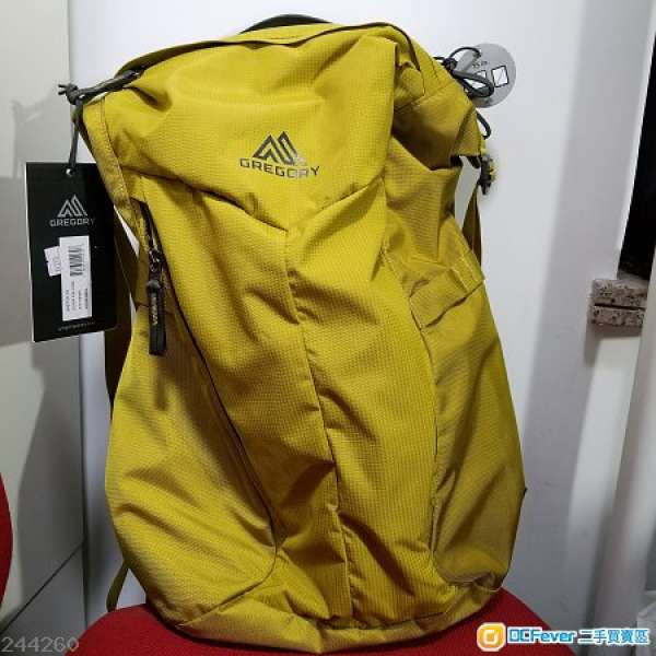 100%full new 全新黃色Gregory Sketch 25 Backpack背包背囊袋 野外遠足行山