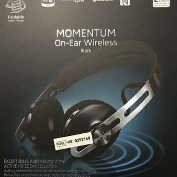 100%全新Sennheiser momentum 2.0 on-ear wireless