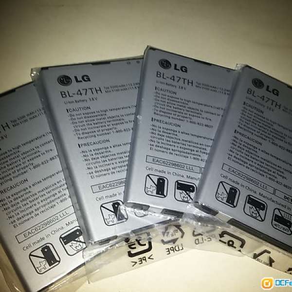 全新原裝電池 LG G pro2 BL47TH D838 F350 (美加版) 現貨10件