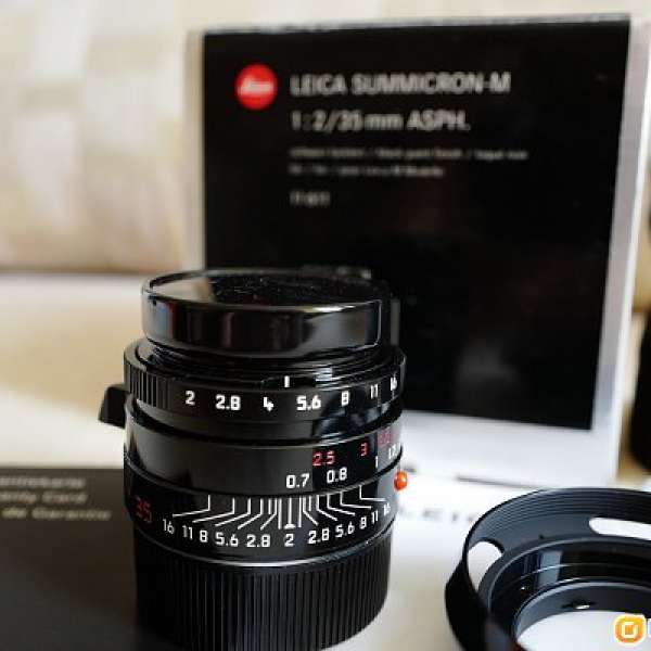 Leica Summicron-M 1:2/35 mm ASPH Black Paint finish (11611) *收藏級